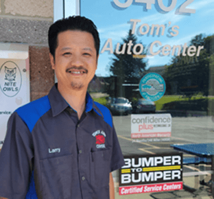 Tom's Auto Center - Larry, Client Care Specialist